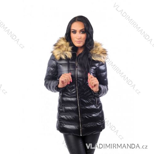 Winterjacke mit Fell gesteppt Damen (sml-xl) MFASHION MF18M-203
