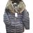 Kurze Winterjacke (3xl-7xl) GAROFF POLSKá MODA PM218017