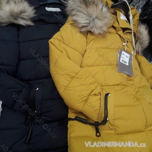 Beschichten Sie lange Winterfrauen (m-2xl) POLSKá MODA PM218018
