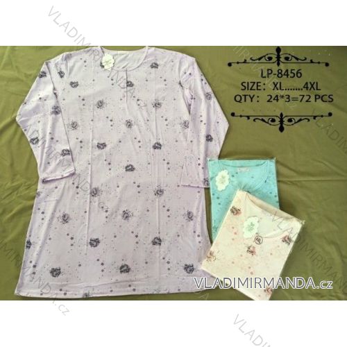 Nachtwäsche Langarm Langarm (xl-4xl) N-FEEL LP-8456