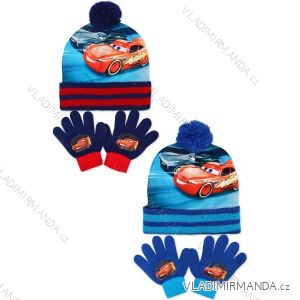 SETINO CR-A-KNSET-112 Set Caps und Handschuhe Cars für Kinder (Einheitsgröße)