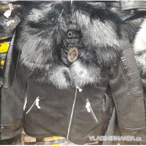 Jacke warmes Leder aus poliertem Leder (S-XL) MISS SISSY MA118MD2207 / 2
