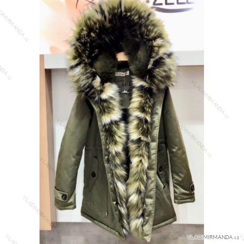 Mantel Winterpark mit Pelzfrauen KZELL ITALIAN MODA MF18005