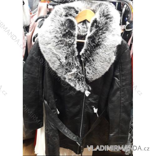 Kunstledermantel (3xl-6xl) ITALIENISCHE Mode IM918M1401-26
