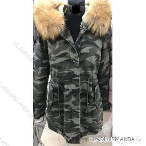 Damenjacke warmen Mantel mit Pelzmantel mhm Mode (xs-xl) LEU18B1309-100
