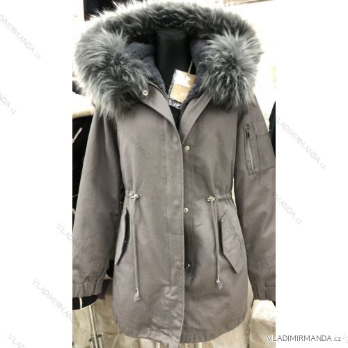 Damen Mantel warm-behaart s-Weste Mode (xs-xl) LEU181308