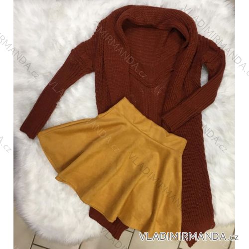 Rock Frauen (uni sl) ITALIENISCHE Mode IM9181007
