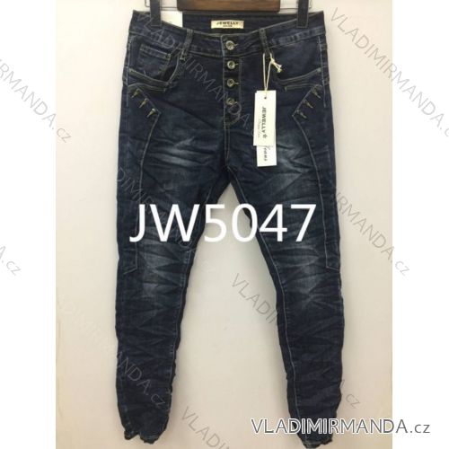 Gewehrjeans Kurzarm (xs-xl) JEWELLY LEXXURY JW5047