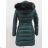 Damenjacke warm pelzig mit Fell (s-2xl) POLEN LEU18-10H5515
