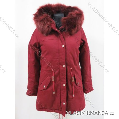 Damenjacke / Park warm mit Fell (s-2xl) POLEN LEU18-10H5507
