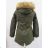 Jacke / Park Damen warm mit Fell (s-2xl) LIEBLAND LEU18-1210H5502
