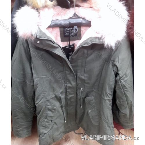 Winterpark mit Fell einer übergewichtigen Frau (xl-5xl) FEI FA MA1185601A
