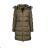 Jacke / Mantel Damen warm gesteppt mit Fell (s-2xl) LIBLAND LEU18-10H7701
