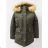 Damenjacke warm mit gestepptem, übergroßem Fell (L-4xl) LIBLAND LEU18-10H70557
