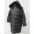 Jacke / Mantel Damen warm gesteppt mit Fell (s-2xl) LIBLAND LEU18-10H70525
