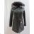 Wintermantel mit Fell (s-2xl) LIBLAND LEU18-0110H766
