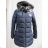 Damenjacke warm mit Fell (uni sl) LIBLAND LEU18-0110H745
