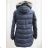Damenjacke warm mit Fell (uni sl) LIBLAND LEU18-0110H745
