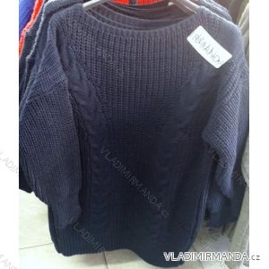 Pullover Damen Langarm (uni sl) ITALIENISCHE MODA IM718467
