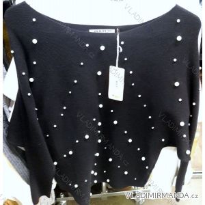 Pullover, Tunika gestrickte Fledermausärmel (s-xl) ITALIENISCHE MODA IM918B-537
