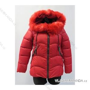 Winterjacke mit Fell (m-2xl) gesteppt POLSKá móda LEU1810H9827
