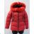 Winterjacke mit Fell (m-2xl) gesteppt POLSKá móda LEU1810H9827
