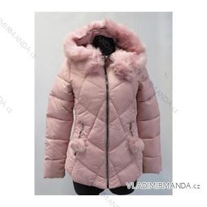 Winterjacke mit Damenfell (m-2xl) gesteppt POLSKá móda LEU1810H1810
