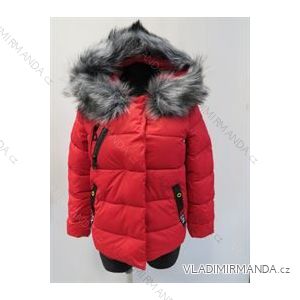 Winterjacke mit Fell (m-2xl) gesteppt POLSKá móda LEU1810H1665

