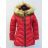 Winterjacke mit Damenfell (m-2xl) gesteppt POLSKá móda LEU1810H1869
