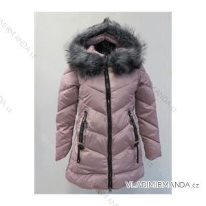 Winterjacke mit Damenfell (m-2xl) gesteppt POLSKá móda LEU1810H9515
