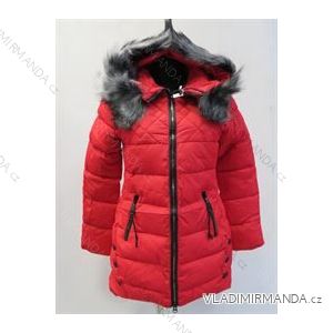 Winterjacke mit Damenfell (m-2xl) gesteppt POLSKá móda LEU1810H1865
