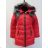 Winterjacke mit Damenfell (m-2xl) gesteppt POLSKá móda LEU1810H1865
