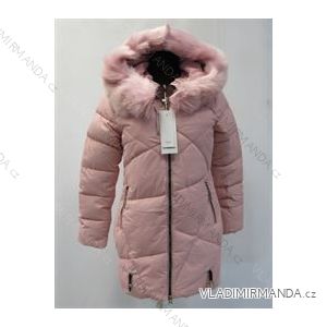 Winterjacke mit Damenfell (m-2xl) gesteppt POLSKá móda LEU1810H1820
