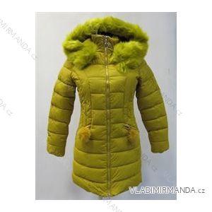 Winterjacke mit Fell (m-2xl) gesteppt POLSKá móda LEU1810H1861
