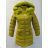 Winterjacke mit Fell (m-2xl) gesteppt POLSKá móda LEU1810H1861
