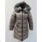 Wintermantel mit Pelzmantel (m-2xl) POLSKá Móda LEU1810H2181
