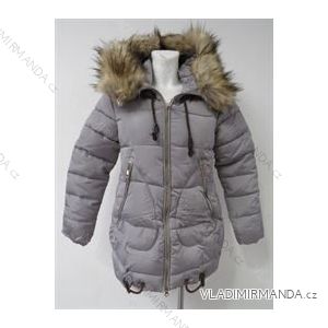 Winterjacke mit Fell gesteppt (l-3xl) POLSKá moda LEU18ZIYO5
