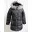 Wintergesteppte Dame mit Fell (m-2xl) POLSKá móda LEU181728

