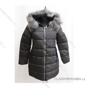 Wintergesteppte Dame mit Fell (m-2xl) POLSKá móda LEU1809H1733
