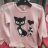 T-Shirt warme lange Ärmel mit Pailletten Kinder (98-128) TUZZY TURKEY MODA TM218183
