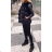 Winterjacke Pelzfell mit Ledertaschen warmes Kunstpelz (s-4xl) AFASHION AF18048