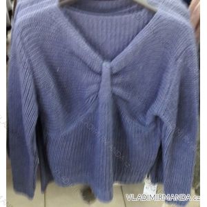 Pullover Damen Langarm (uni sl) ITALIENISCHE MODA IM718482

