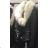 Kurze Jacke mit pelzpoliertem Kunstleder Damen (S-2xl) METROFIVE MET18011
