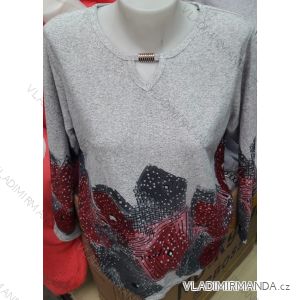 T-Shirt Tunika Langarm Damen (l-3xl) ERBOSSI PM118219
