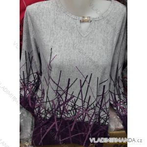 T-Shirt Tunika Langarm Damen (l-3xl) ERBOSSI PM118221
