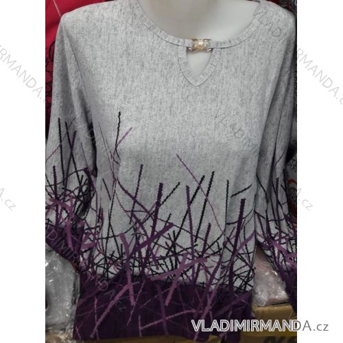 T-Shirt Tunika Langarm Damen (l-3xl) ERBOSSI PM118221
