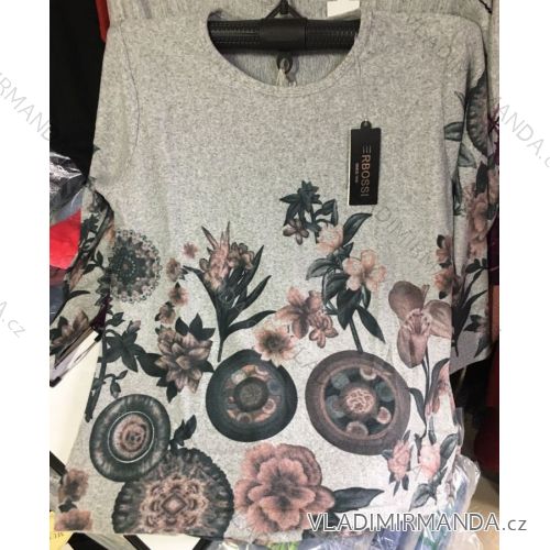 T-Shirt Tunika Langarm Damen (L-3xl) ERBOSSI IM10185
