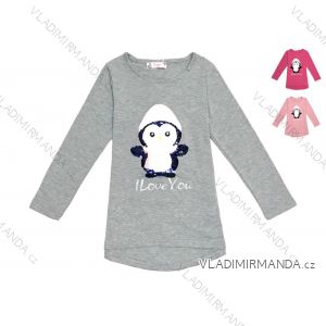 Langarm-T-Shirt mit Kindermädchen (98-128) KUGO ML7102
