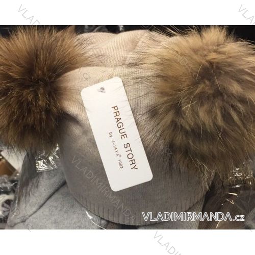 Cap 2 Fur Shirt Ladies (Einheitsgröße) PRAGUE STORE PRA18004