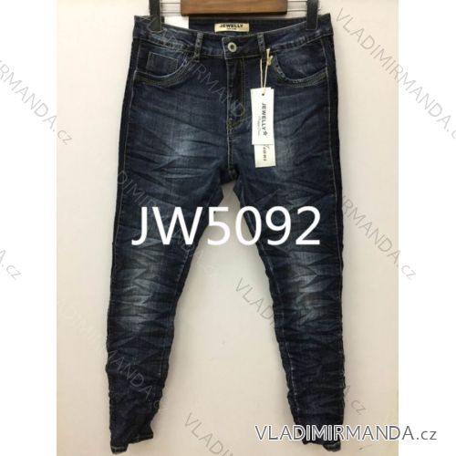 Gewehrjeans Kurzarm (xs-xl) JEWELLY LEXXURY MA118JW5092